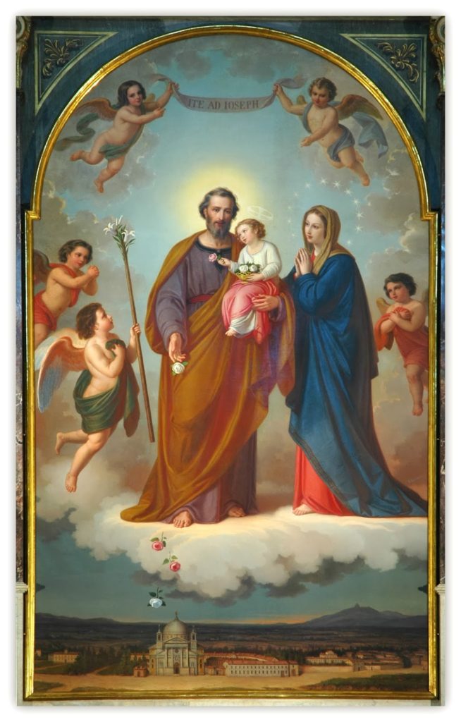 San Giuseppe e la Santa Famiglia di Nazareth di Tommaso Lorenzone